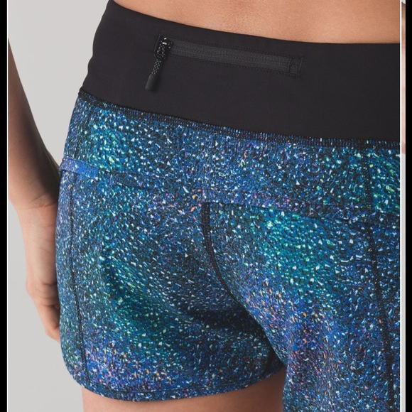 🔥Lululemon Speed Shorts-Strive Multi/Mermaid🔥 - Picture 11 of 16